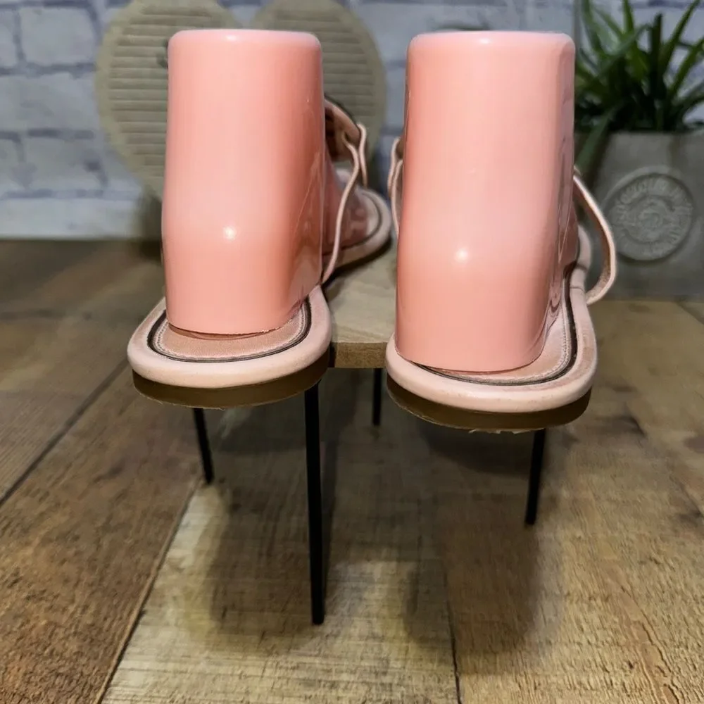 Tory Burch Miller pave Sandals shell pink Size 10